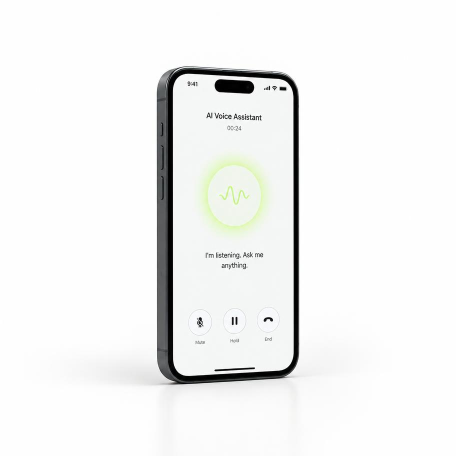 AI Voice Agent interface